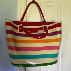Wellie McGee Rubber tote Kate Spade Purse!